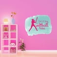 thumbnail image 3 of A Softball Thing Sports Motivational Quote watercolor Decal Wall Art Sticker Designs Vinyl Stickers For Home House Walls Rooms Windows Bedroom Decoration Size (20x20 inch), 3 of 3