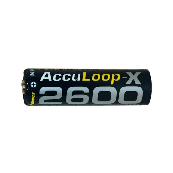 16-Pack AA NiMH AccuPower AccuLoop-X Rechargeable Batteries (2600 mAh)