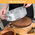 thumbnail image 4 of Zkca 3 Pack Springform Pan Set (9" 10" 11") Stainless Steel Cheesecake Pan Springform Cake Pan with Removable Bottom, Nonstick Round Springform Baking Pan for Cheesecake A417, 4 of 7