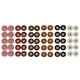thumbnail image 3 of Juego de 5 Botones de Cierre Broches para Ropa, Bolso, álbum de Recortes - Cuero de PU - Rosado Sunnimix Botones magnéticos, 3 of 8