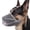 Gray, variant on Dog Muzzle,Soft Mesh Covered Muzzles for Small Dogs,Poisoned Bait Protection Muzzle with Adjustable Straps,Prevent Biting Chewing and Licking，Black XS