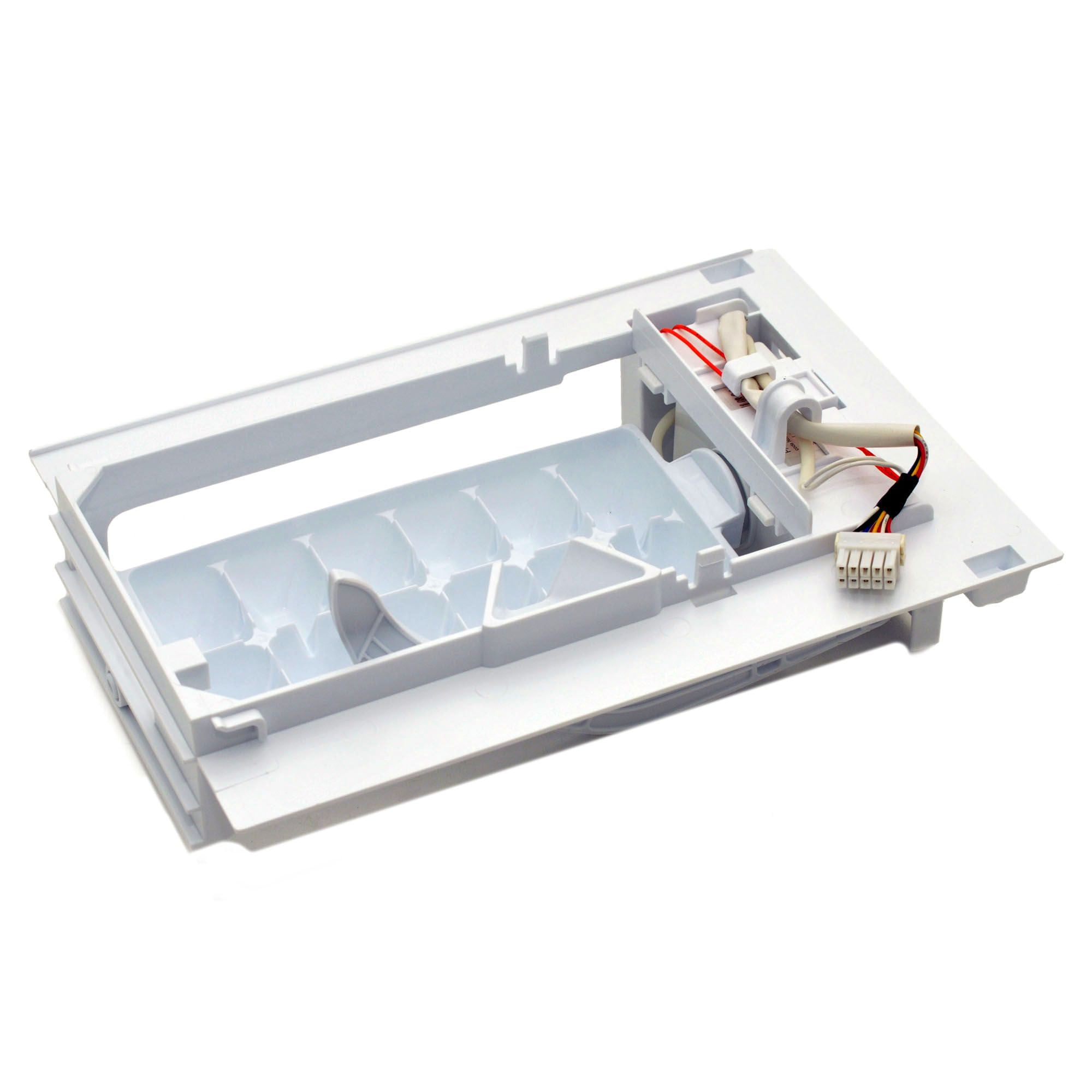 refrigerator ice maker assembly