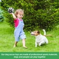 thumbnail image 4 of Pelota de fútbol para perros QDAN Dog Toy con correas para perros pequeños, 4 of 9