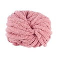 thumbnail image 2 of Hilo de chenilla grueso para tejer a mano, suave, para decoración del hogar, macramé Piel rosada, 2 of 9