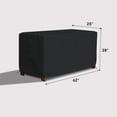 thumbnail image 2 of COVERS&ALL Patio Deck Box Cover - Heavy Duty 18 Oz Waterproof Outdoor Yard Cushion Storage Box Protection 100% Weather Resistant with Air Pockets and Drawstring. (62"W X 25"D X 28"H, Red), 2 of 7