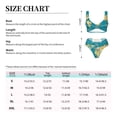 thumbnail image 6 of Daiia World Map With Landmarks Women's Bikini Set Two Piece Swimsuit High Waisted Bikini Adjustable Straps Bikini Perfect for Beach, Pool, and Summer Vacation-Large, 6 of 9