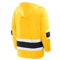 thumbnail image 5 of Men's Fanatics Gold Boston Bruins 2026 NHL Stadium Series Lace Up Hoodie, 5 of 6