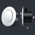 thumbnail image 2 of Grille d'Aération de Plafond Montable Diffuseur Facile, 2 of 8