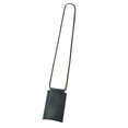thumbnail image 2 of Bolso de hombro para teléfono móvil Hugo Bolso de anteojos de cuero PU Monedero de hombro Negro, 2 of 8