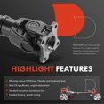 thumbnail image 4 of A-Premium Front Complete Drive Shaft Prop Shaft Driveshaft Assembly Compatible with Toyota Tacoma 1995-2004 2.7L Replace# 3714035160, 4 of 9