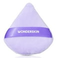 thumbnail image 1 of Wonderskin FYP Powder Puff - Triangle, Soft Velour Makeup Puff for Loose or Pressed Setting Powder, 1 of 3