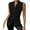 Black, variant on Youyipin Womens Tank Tops 2025 Summer Sleeveless Vest Blazer Lightweight Casual Fully Lined Slim Button Down Work Fashion Petite Elegant Tank Top For Women