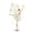 D, variant on Christmas Tree Topper, 2D Acrylic Painted Ballet Elf with Spiral Base Xmas Ornament for Holiday Living Room Desktop