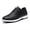 Black, variant on LASUDRAA Classic Mens Golf Footwear with Non-Slip Traction Outsole Comfortable Waterproof Golf Shoes