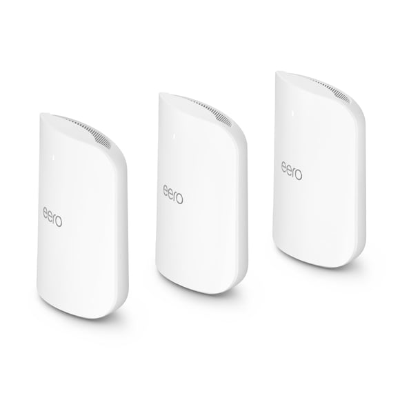 Mesh Wifi System eero Max 7 Amazon 3-pack 10Gbps 7500 sq ft