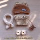 thumbnail image 3 of Ropa de muñeca para Idol, accesorios de traje de muñeca de algodón, Sudadera con capucha, falda, vestido, sombrero, ropa de traje, regalo de colección de bricolaje sin muñeca, 20cm, 3 of 5