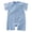 Light Blue, variant on Unisex Baby Cotton Romper Boys Short Sleeve One-Piece Jumpsuit Girls Snap-up Bodysuits Summer Clothes Outfits 3-18M(Beige, 3-6 Months)