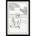 thumbnail image 2 of Parvez Taj 'Swim and Freshen Up' Framed Painting Print 30 x 45, 2 of 5