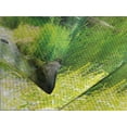 thumbnail image 4 of Ambesonne Forest Quilted Bedspread Set 3 Pcs, Stream Cascade Tropical, King Size, Brown Lime Green, 4 of 5