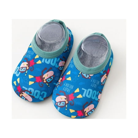 

Midsumdr Baby Non Slip Socks Baby Kids Grips Ankle Crew Anti Slip Animal Socks for Infants Toddlers Kids