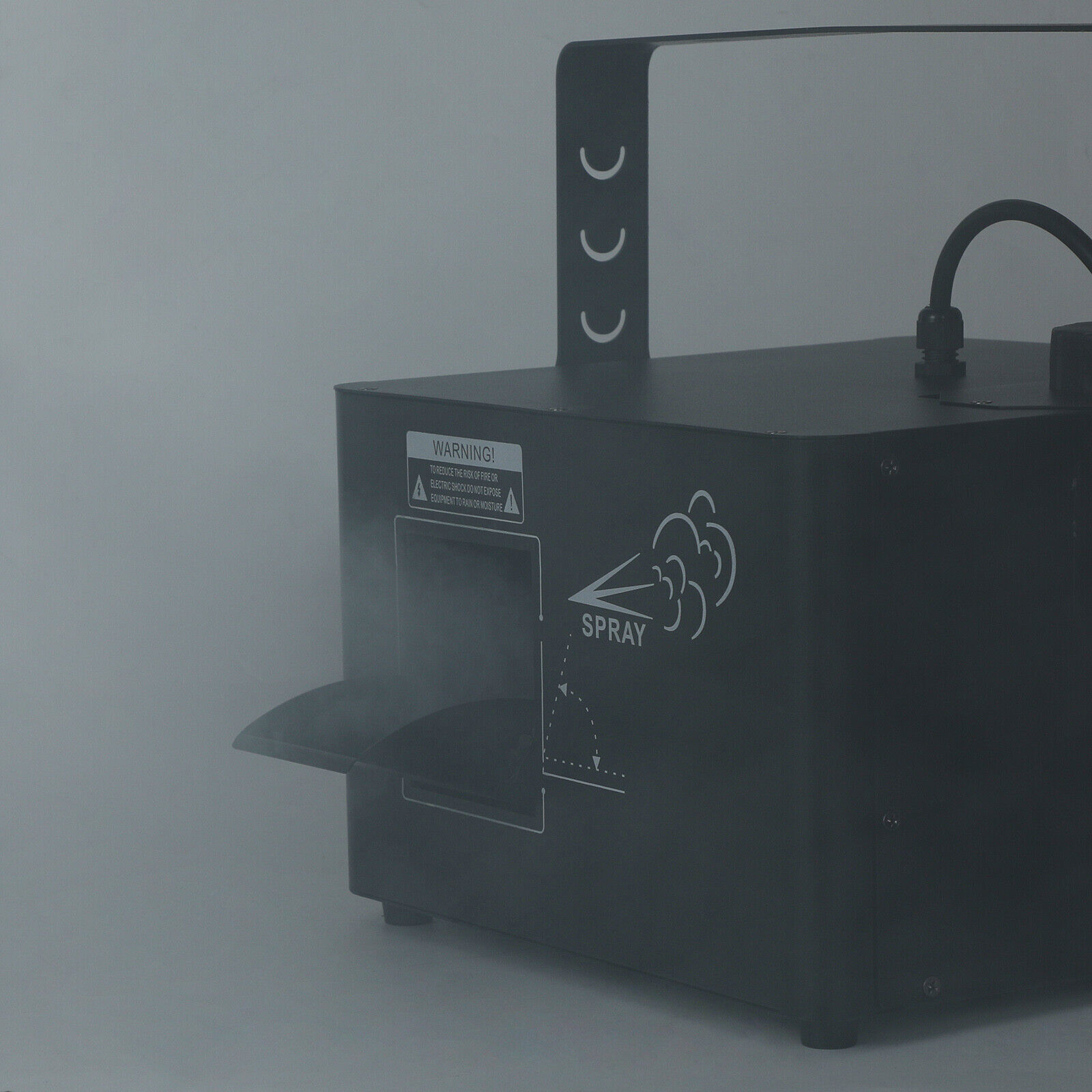 DMX Low Profile Hazer Haze Smoke Fog Machine Theater DJ Stage Effect W/ RC 1500W