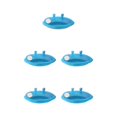 thumbnail image 3 of ZheElen Plastic Durable Construction And Multifunctional Bird Bathtub For Pet Bird Easy To Mirror Single sided mirror 5Set, 3 of 6