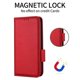 thumbnail image 5 of For Oppo A5 Pro 5G Case Wallet Flip Litchi Texture PU Leather Phone Cover - Grey, 5 of 5
