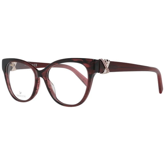 Swarovski Burgundy Women Optical Frames