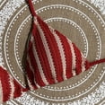 thumbnail image 5 of vigerkar Sexy Halter String Striped Triangle Boyshorts Bikini Sets Bathing Suit 3 Piece (Brick Red, S), 5 of 7