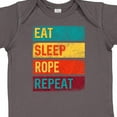 thumbnail image 4 of Inktastic Team Roping Eat Sleep Rope Repeat Boys or Girls Baby Bodysuit, 4 of 5