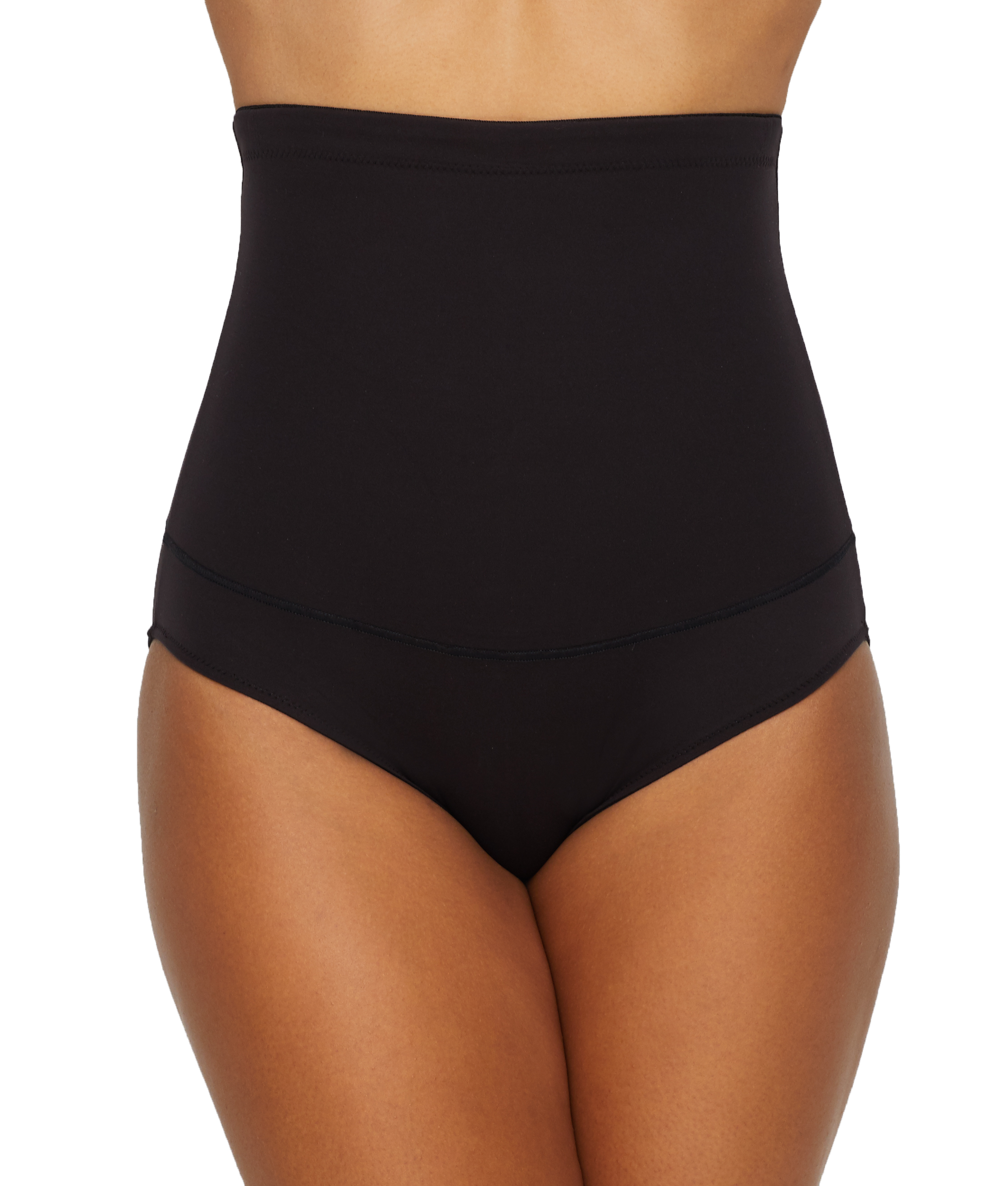 Maidenform Firm-Control High-Waist Shaping Brief Black XL Women's - Walmart.com