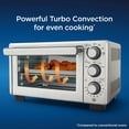 thumbnail image 5 of Oster Compact Countertop Oven With Air Fryer, Stainless Steel, 5 of 6