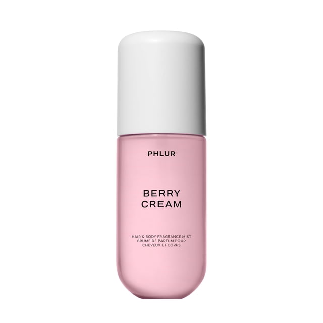 Perfume Body Mist PHLUR Berry Cream para cabello y cuerpo, 90 ml, unisex