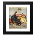 thumbnail image 2 of Giovanni Boldini 15x16 Black Modern Framed Museum Art Print Titled - Two Ladies Sitting in an Interior, 2 of 5