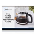 thumbnail image 5 of Mainstays 5 Cup Plastic & Glass Replacement Carafe, 5 of 7