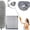 Gray, variant on 20FT High Reach Duster Kit with 3-12FT Splicable Extension Pole, Cobweb Duster, Window Squeegee & Scrubber, Spider Web Brush, Feather Duster for High Ceilings & Windows