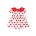 thumbnail image 3 of Posijego Baby Girls Polka Dot Dresses Summer Loose Casual Dresses for Toddler Girls Cotton Dresses Summer Clothes, 3 of 9