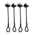 thumbnail image 1 of Accessoires de Trampoline de Tente Fixe pour Pique-Nique Randonnée 4pcs Ancres au Sol, 1 of 8