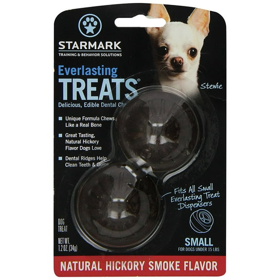 StarMark Everlasting Treats, Small, Vanilla/Mint, 2pk