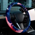 thumbnail image 6 of Flamingo 14.5 Inch Printing PVC Leather Auto Accessories Steering Wheel Cover Car Wheel Covers Steering Wheel Cover, 6 of 6