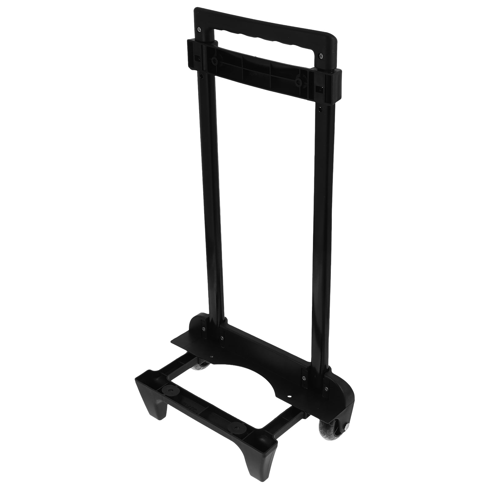 Worgeous 3pcs Heavy Duty Hand Truck with Wheels Ergonomic Handle High Strength Aluminum for Shopping Travel Office Foldable for Space Saving