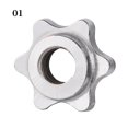thumbnail image 3 of Sport Weight Gym Steel Spring Spin Lock Screw Dumbbell Spinlock Collars Check Nut Barbell Bar Clips 04(25MM/ 1INCH), 3 of 8