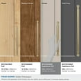 thumbnail image 3 of Amerock Coble 12 inch (305mm) Center-to-Center Golden Champagne Appliance Pull, 3 of 6