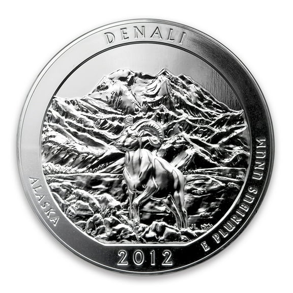 2012 5 oz Silver ATB Denali National Park, AK