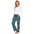thumbnail image 3 of Womens Comfy Lounge Pants Loose Yoga Pants Cotton Blend Soft Drawstring Wide Leg Pants with Pockets, 3 of 6