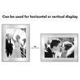 thumbnail image 5 of Americanflat 5x7 Picture Frame with Shatter-Resistant Glass Metal Beaded Style Detailing Elegant - Silver, 5 of 9