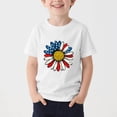 thumbnail image 2 of FAVIPT 4th of July Shirt Girls Summer 250 Years Boys American Flag Shirts Red White Blue Tshirts Independence Day Tee White,14-15Years, 2 of 6