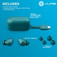 thumbnail image 5 of JLab Go Air Pop True Wireless Bluetooth Earbuds & Charging Case - Teal, Dual Connect, IPX4 Sweat Resistance, Bluetooth 5 Connection, 3 EQ Sound Settings Signature, Balanced, Bass Boost, 5 of 5
