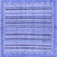 thumbnail image 1 of Ahgly Company Indoor Square Oriental Blue Modern Area Rugs, 3' Square, 1 of 4
