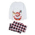 thumbnail image 3 of PENGXIANG Ensembles Assortis de Pyjamas de Noël 2023 Imprimé Hommes Velours Shorts de Pyjama de Noël, 3 of 7